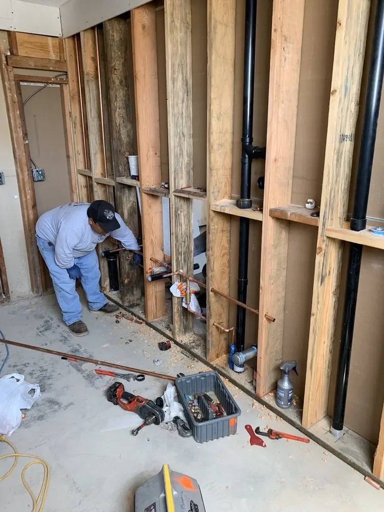 Commercial rough-in plumbing for Gas Line Repair in Bladensburg